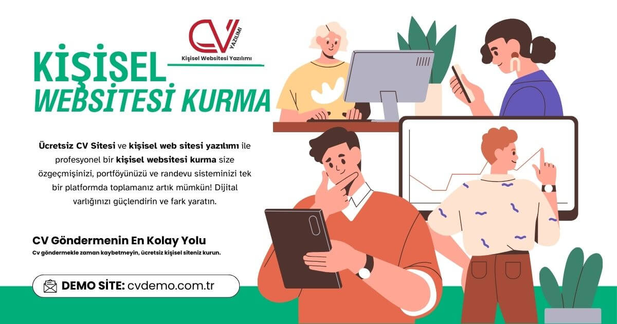 Kişisel Websitesi Kurma  Ücretsiz CV ve Kişisel Web Sitesi Yazılımı.jpg